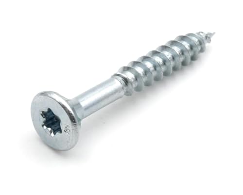 Design61 200x Holzschrauben Spanplattenschrauben Senkkopf 4 x 35mm TX-Antrieb Teilgewinde für Innen & Außen geeignet für Holz Spanplatte MDF Hartholz Schrauben für Dübel Stein Beton Design61 200x Holzschrauben Spanplattenschrauben Senkkopf 4 x 35mm TX-Antrieb Teilgewinde für Innen & Außen geeignet für Holz Spanplatte MDF Hartholz Schrauben für Dübel Stein Beton von Design61