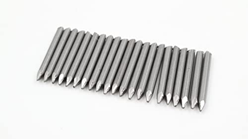 Design61 20x Fitschenstifte Stahlstifte Stahlnägel Sockelleistenstifte Nagel 3 x 30 mm ohne Kopf Blank Design61 20x Fitschenstifte Stahlstifte Stahlnägel Sockelleistenstifte Nagel 3 x 30 mm ohne Kopf Blank von Design61