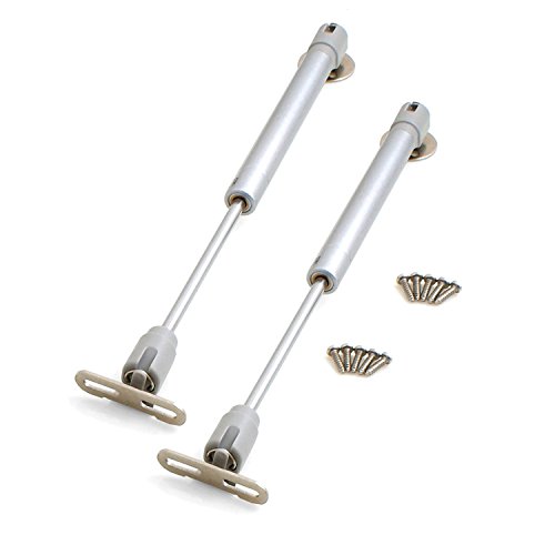 Design61 2er Set Gasdruckdämpfer 120 N Gasdruckfeder Kompressionsfeder Liftbeschlag von Design61