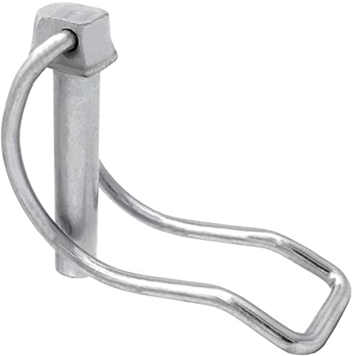 Design61 2X Rohr-Klappsplint Klappstecker 8 x 50 mm galv. verzinkt von Design61