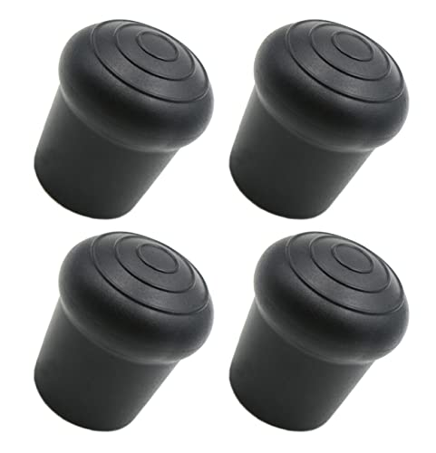 Design61 4X Abdeckkappen Ø 28 mm für Verstärkte Kappe aus Weich-PVC von Design61