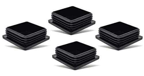 Design61 4X Vierkant Rohrstopfen Lamellenstopfen 52x52 mm mit Lamellen für Innenmaß 45-49 mm Design61 4X Vierkant Rohrstopfen Lamellenstopfen 52x52 mm mit Lamellen für Innenmaß 45-49 mm von Design61