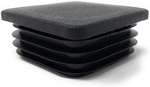 Design61 4X Vierkant Rohrstopfen 80x80 mm Wandstärke 2,0–4,5 mm für Innenmaß 71–76 mm Lamellenstopfen aus Kunststoff PE schwarz robust für Stahlrohre & Möbel Design61 4X Vierkant Rohrstopfen 80x80 mm Wandstärke 2,0–4,5 mm für Innenmaß 71–76 mm Lamellenstopfen aus Kunststoff PE schwarz robust für Stahlrohre & Möbel von Design61