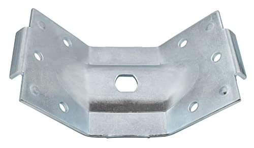 Design61 4er Set Winkelbeschlag Tischbein Tischbeschlag Stahl 112mm x 60mm von Design61