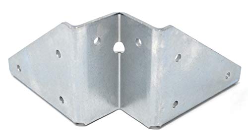 Design61 4er Set Winkelbeschlag Tischbein Tischbeschlag Stahl 123 x 123 mm Design61 4er Set Winkelbeschlag Tischbein Tischbeschlag Stahl 123 x 123 mm von Design61