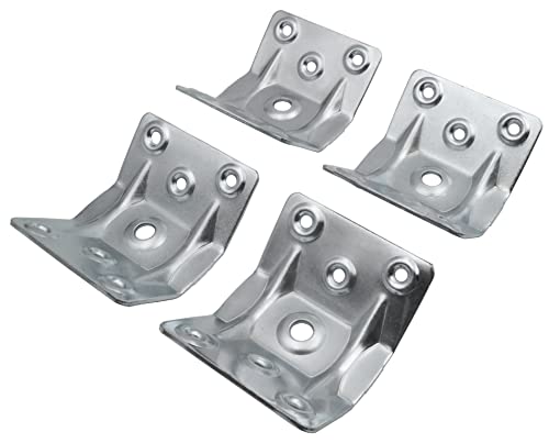 Design61 4er Set Winkelbeschlag Tischbein Tischbeschlag Stahl 84 x 70 mm Design61 4er Set Winkelbeschlag Tischbein Tischbeschlag Stahl 84 x 70 mm von Design61