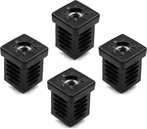 Design61 4x Gewindestopfen Vierkantrohrstopfen 25x25 mm Wandstärke 1-2 mm mit M8 Innengewinde Design61 4x Gewindestopfen Vierkantrohrstopfen 25x25 mm Wandstärke 1-2 mm mit M8 Innengewinde von Design61