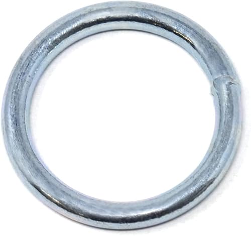 Design61 4x Stahlring O-Ring Rundringe Metallring Runde Ringe Verzinkt 3 mm x 20 mm von Design61