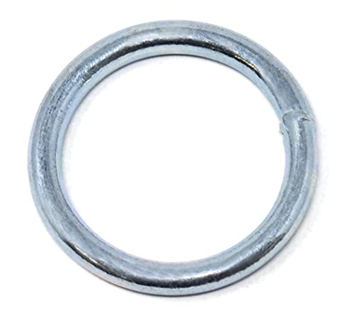 Design61 4x Stahlring O-Ring Rundringe Metallring Runde Ringe Verzinkt 5mm x 30mm von Design61