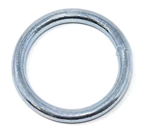 Design61 4X Stahlring O-Ring Rundringe Metallring Runde Ringe Verzinkt 5mm x 30mm von Design61