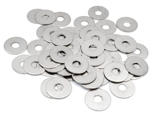 Design61 50x Nietscheibe Unterlegscheibe Ø 25,5 / Loch-Ø 5,5 mm Abstandshalter vernickelt Design61 50x Nietscheibe Unterlegscheibe Ø 25,5 / Loch-Ø 5,5 mm Abstandshalter vernickelt von Design61