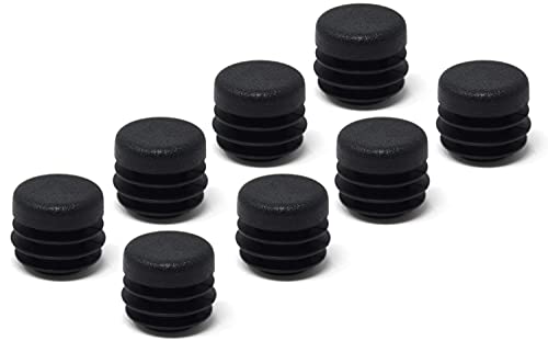 Design61 8x Lamellenstopfen für Rundrohre Außen-Ø 13 mm Wandstärke 0,8-2 mm in Schwarz Design61 8x Lamellenstopfen für Rundrohre Außen-Ø 13 mm Wandstärke 0,8-2 mm in Schwarz von Design61