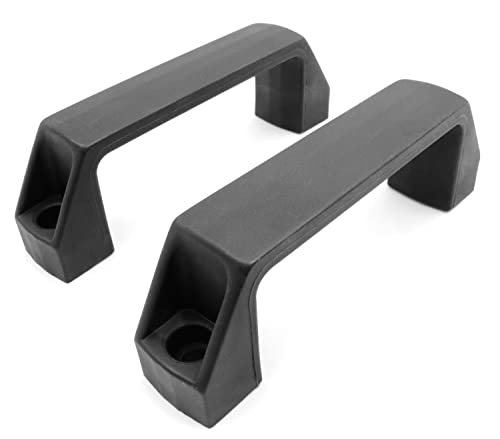 Design61 Bügelgriff 2er Set Handgriffe Möbelgriff aus Kunststoff 136 mm in Schwarz Design61 Bügelgriff 2er Set Handgriffe Möbelgriff aus Kunststoff 136 mm in Schwarz von Design61