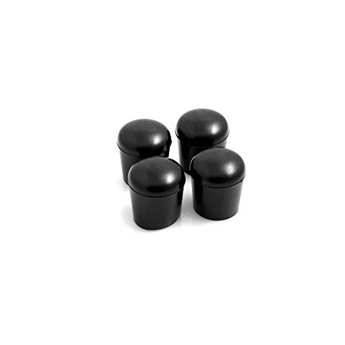 Design61 Endkappe Gleitkappe Schutzkappen Fusskappen mit Stahleinlage Ø22 mm 4 Stück von Design61