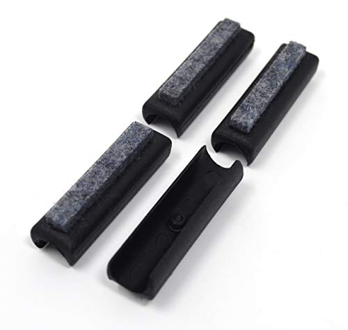 Design61 Filzgleiter 4er Set Stuhlgleiter Bodenschongleiter Ø 12-13 mm Silencer Möbelgleiter Klemmschalengleiter mit geräuschdämpfender Filzgleitfläche Design61 Filzgleiter 4er Set Stuhlgleiter Bodenschongleiter Ø 12-13 mm Silencer Möbelgleiter Klemmschalengleiter mit geräuschdämpfender Filzgleitfläche von Design61