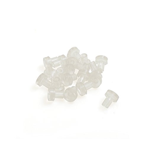 Design61 PVC Glasauflage 20er Set Ø 4mm Glasauflagen transparent Design61 PVC Glasauflage 20er Set Ø 4mm Glasauflagen transparent von Design61