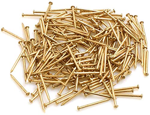 Design61 Rundkopfstifte Nägel Nagel 1,6 x 17 mm Eisen vermessingt 100g ca. 340 Stück Design61 Rundkopfstifte Nägel Nagel 1,6 x 17 mm Eisen vermessingt 100g ca. 340 Stück von Design61