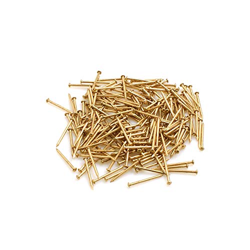 Design61 Rundkopfstifte Nägel Nagel 2,5 x 50 mm Eisen vermessingt 100 Stück Design61 Rundkopfstifte Nägel Nagel 2,5 x 50 mm Eisen vermessingt 100 Stück von Design61