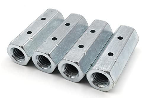 Design61 Stangenmutter M6 x 30mm Sechskant Spannschlossmutter DIN 1479 Innengewinde Gewindestange Stahl Verzinkt 4er Set Design61 Stangenmutter M6 x 30mm Sechskant Spannschlossmutter DIN 1479 Innengewinde Gewindestange Stahl Verzinkt 4er Set von Design61