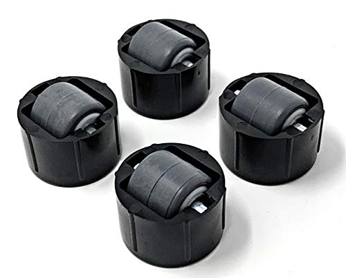 Design61 Stollenrollen Möbel-Gleitrolle 4er Set Gleitrolle Möbelrollen Möbel Rolle mit weicher Lauffläche Design61 Stollenrollen Möbel-Gleitrolle 4er Set Gleitrolle Möbelrollen Möbel Rolle mit weicher Lauffläche von Design61