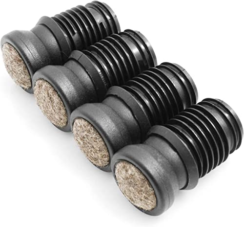 Design61 Stuhlgleiter 4er Set für Rohrinnen-Ø 12-13 mm Filz Möbelgleiter Gelenkgleiter Filzgleiter Bodenschutz Bodenschongleiter zum Einstecken Design61 Stuhlgleiter 4er Set für Rohrinnen-Ø 12-13 mm Filz Möbelgleiter Gelenkgleiter Filzgleiter Bodenschutz Bodenschongleiter zum Einstecken von Design61
