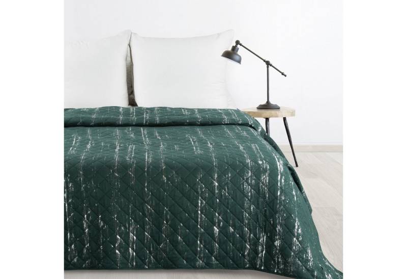 Design91 Tagesdecke Microfaser Decke Steppdecke Überwurf Allzweckdecke mit Muster von Design91
