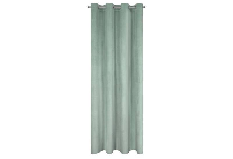 Design91 Vorhang Samtvorhänge Wohnzimmer Schlafzimmer Blickdicht Ösen Velours Velvet, Ösen von Design91