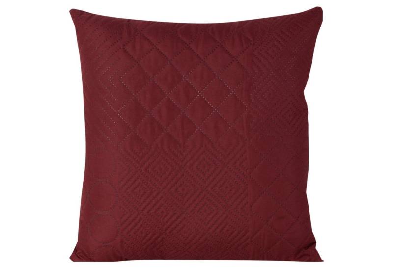Design91 Kissenbezüge BONI, Gesteppte Sofakissen Kissenhülle Bezug 40x40 von Design91