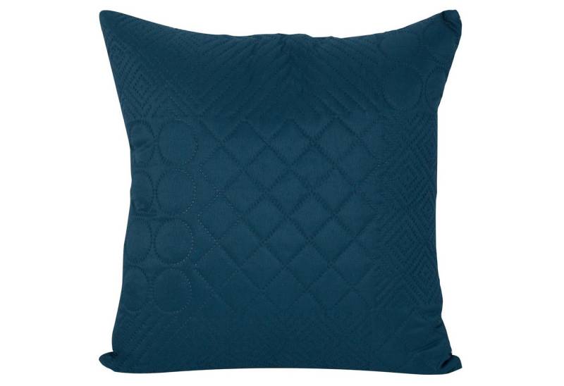 Design91 Kissenbezüge BONI, Gesteppte Sofakissen Kissenhülle Bezug 40x40 von Design91
