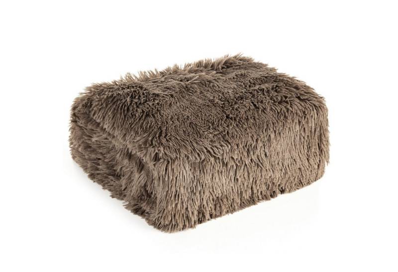 Wohndecke TIFANY/1 Flauschige Decke Kunstfell Überwurf Sofadecke Kniedecke, Design91, 200x220 70x160 150x200 170x210 cm von Design91