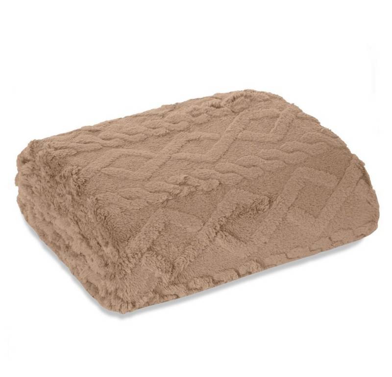 Wohndecke ZOPF, Design91, Weiche Kniedecke Wärmende Sofadecke ideal zur Herbstzeit von Design91