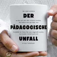 Lustige Kaffeetassen Für Lehrer Zum Abschied - Geschenkidee Pädagogen Humorvolle Tassen Ruhestand Schul-Abschiedsgeschenk von DesignApartment