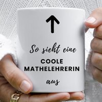 Lustige Mathe Tassen Für Lehrerin Zum Abschied - Geschenkidee Von Klasse Witzige Kaffeetasse Mit Spruch Keramikbecher Lehrerzimmer von DesignApartment