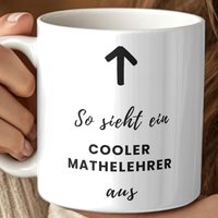 Lustige Mathelehrer Tassen - Abschiedsgeschenk Von Der Klasse Witzige Teetasse Mit Spruch Danke Für Mathe & Nerven Schuljahr 2025 von DesignApartment