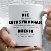 Lustige Tasse Für Chefin Zum Abschied - Geschenkidee Ruhestand Oder Geburtstag Humorvoller Kaffeebecher Kollegin & von DesignApartment
