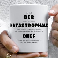 Lustiger Kaffeebecher Für Chef Zum Abschied - Geschenk Mit Humor Tasse Frechem Spruch Bürotasse Ruhestand von DesignApartment