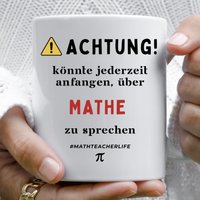 Witzige Mathematik Tassen Für Lehrer - Abschiedsgeschenk Referendariat & Ruhestand Lustige Kaffeebecher Und Kaffeetassen Mit Spruch von DesignApartment