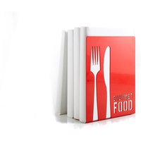 Buchstütze Das Moderne Und Stilvolle -Gourmet Food - Versand Kostenfrei von DesignAtelierArticle