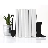 Buchstützen -Schaufel Und Stiefel von DesignAtelierArticle