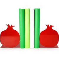 Das Moderne Und Stilvolle Buchstütze -Granatapfel - Versand Kostenfrei von DesignAtelierArticle