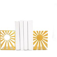 Ein Paar Buchstützen Die Sonne Ist Draußen von DesignAtelierArticle