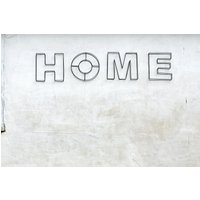 Inschrift Home Buchstaben Aus Draht Gebogen Und Verschweißt. Für Ihre Wand von DesignAtelierArticle