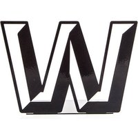 Metall Alphabet Buchstütze Buchstabe W Metall Alphabet Buchstütze Buchstabe W von DesignAtelierArticle