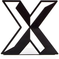 Metall Alphabet Buchstütze Buchstabe X Metall Alphabet Buchstütze Buchstabe X von DesignAtelierArticle