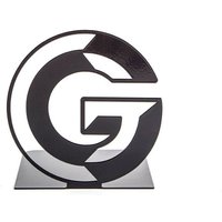 Metall Buchstabe G Buchstütze Alphabet Buchstütze Metall Buchstabe G Buchstütze Alphabet Buchstütze von DesignAtelierArticle