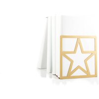 Metall-Buchstütze Goldstern | Modernes Und Schlichtes Funktionales Regal-Dekor von DesignAtelierArticle