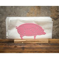 Serviettenhalter Schwein Serviettenhalter Schwein von DesignAtelierArticle