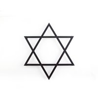 Wandkunst Star Of David Versand Kostenfrei Customization von DesignAtelierArticle