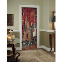 Dame Mit Einhorn Vorhang - Türvorhänge Göttin Vorhänge Jugendstil Design Boho Art von DesignBohemian