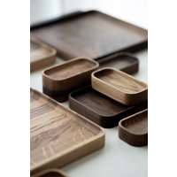 Mød Schreibtischtablett Set/Modulares Nussbaum Weißeiche von DesignCraftWorkshop